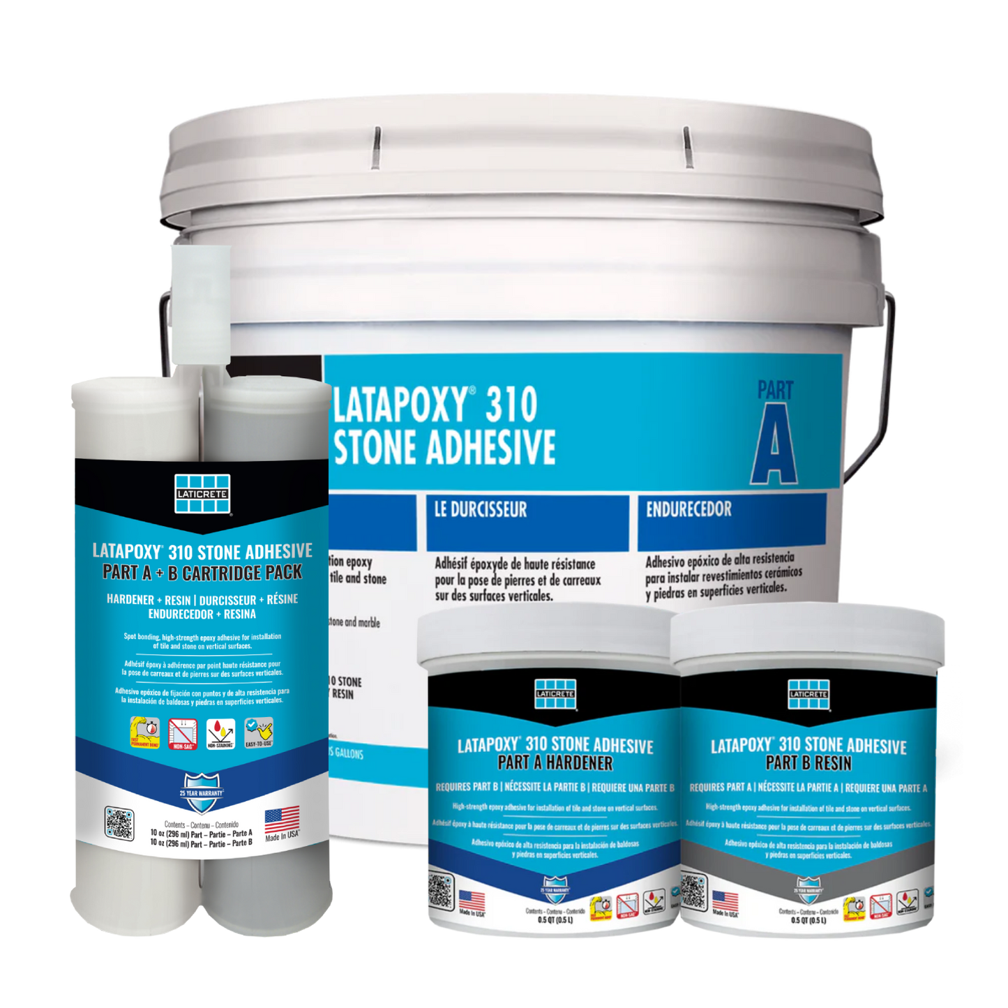 Laticrete - Latapoxy 310 - Epoxy Stone Adhesive (All Sizes)