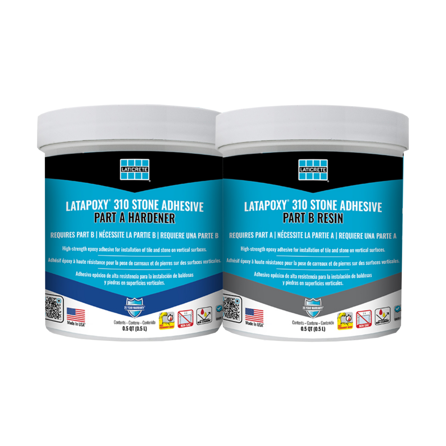 Laticrete - Latapoxy 310 - Epoxy Stone Adhesive (All Sizes)