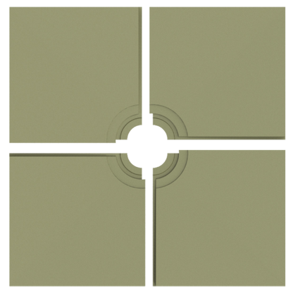 Laticrete - Hydro Ban Modular Pre-Sloped Shower Pan