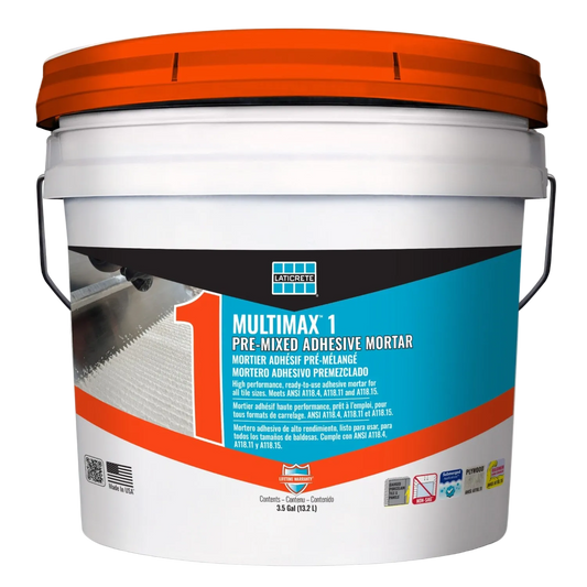 Laticrete - Multimax 1 - Tile Adhesive Mortar (3.5Gal) - Pre-Mixed
