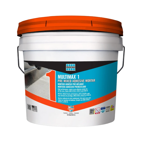 Laticrete - Multimax 1 - Tile Adhesive Mortar (3.5Gal) - Pre-Mixed