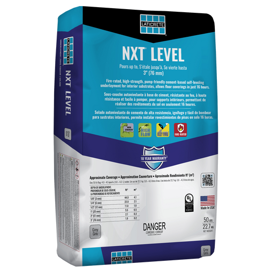 Laticrete NXT Level - Self-Leveling Underlayment for Interior (50lbs)