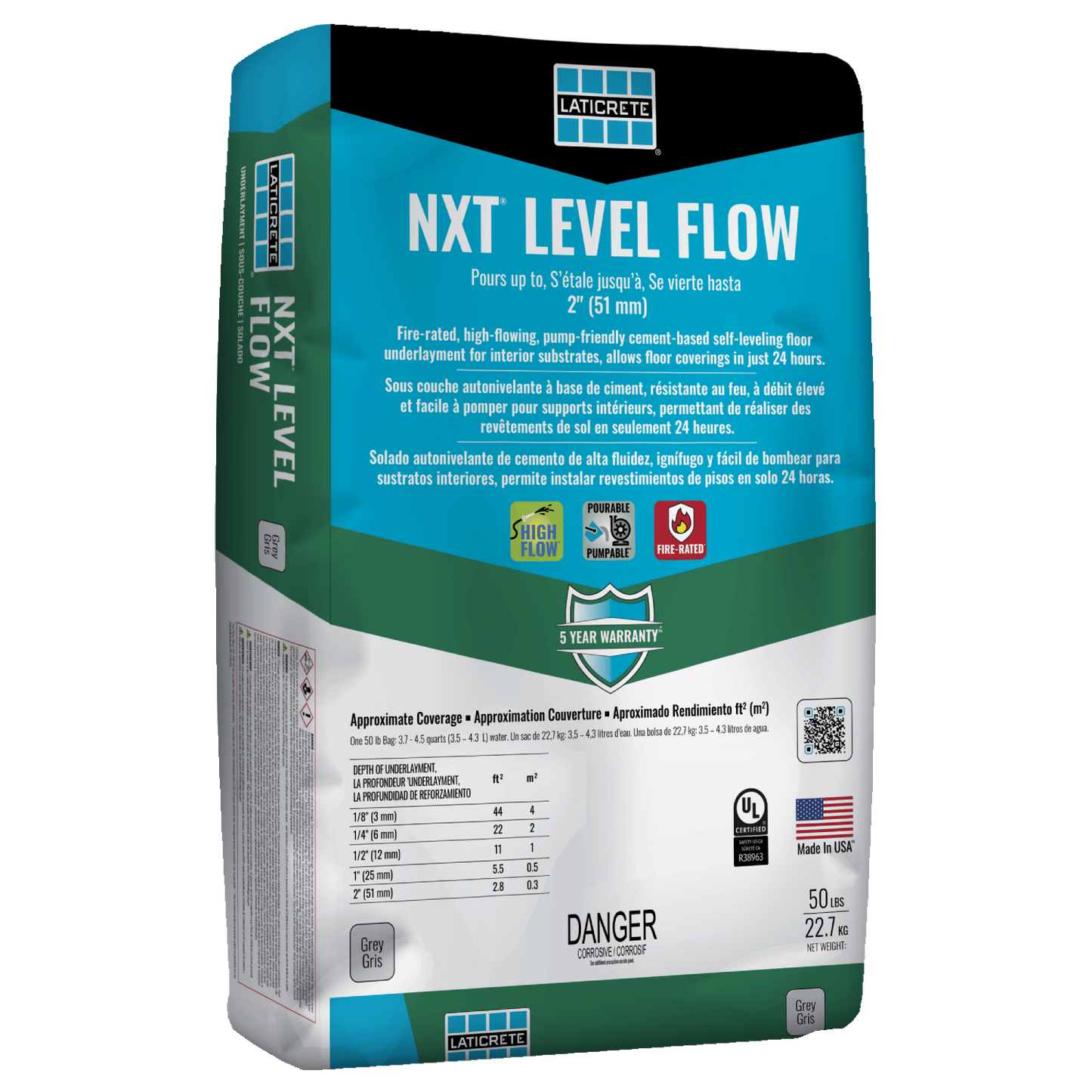 Laticrete - NXT Level Flow (50lbs) - Self-Leveling Floor Underlayment