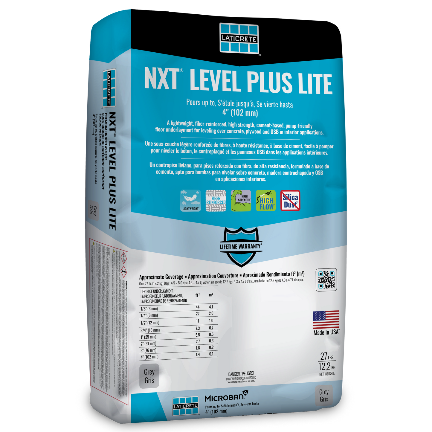 Laticrete NXT Level Plus Lite (27lbs) - Self Leveling Underlayment