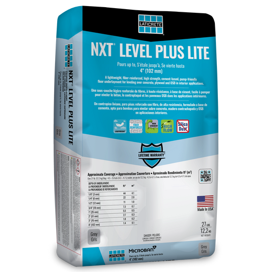 Laticrete NXT Level Plus Lite (27lbs) - Self Leveling Underlayment