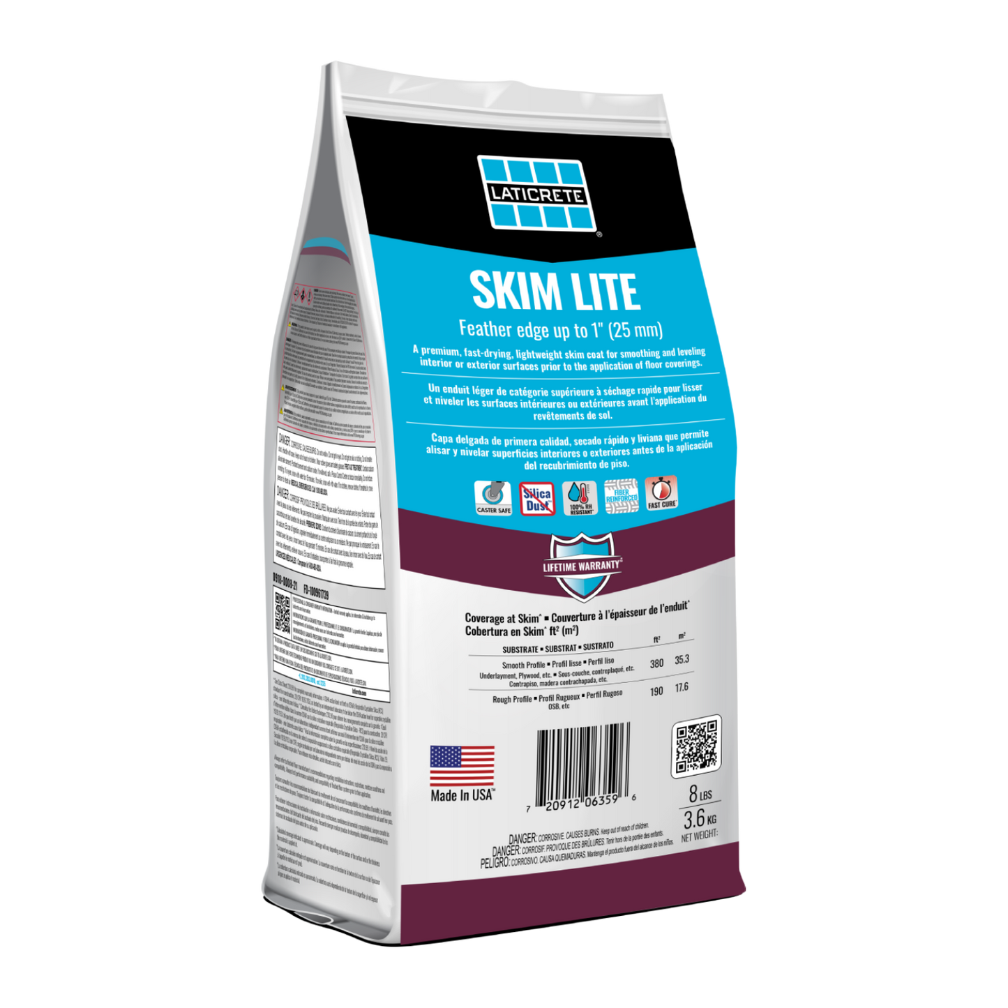 Laticrete - Skim Lite - Underlayment for Skim-Coating & Leveling (8lbs)
