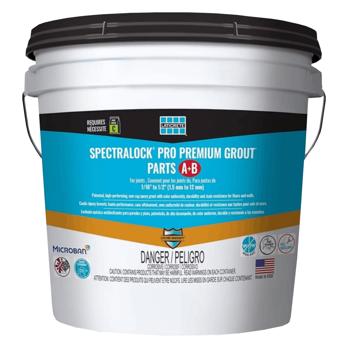 Laticrete - Spectralock Pro Premium Epoxy Grout - Parts A+B (Full Unit)
