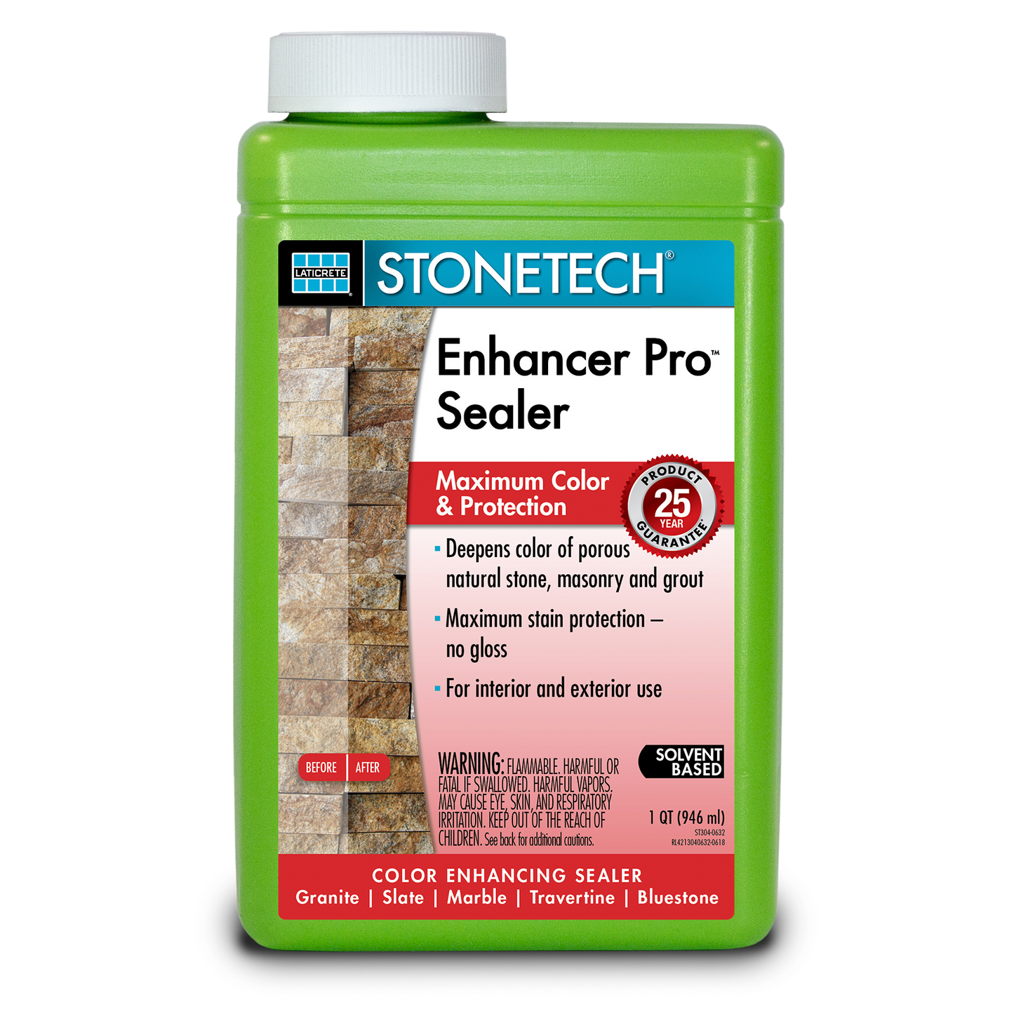 Stonetech - Enhancer Pro Sealer (All Sizes) by Laticrete