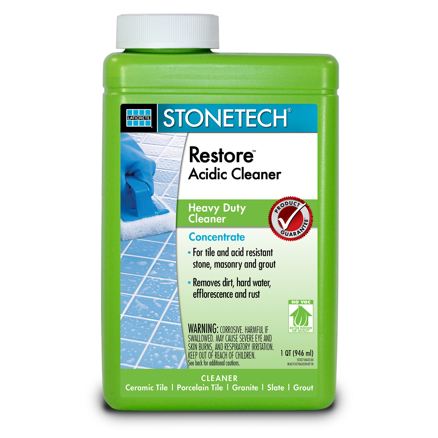Stonetech - Restore Acidic Cleaner (All Sizes) by Laticrete
