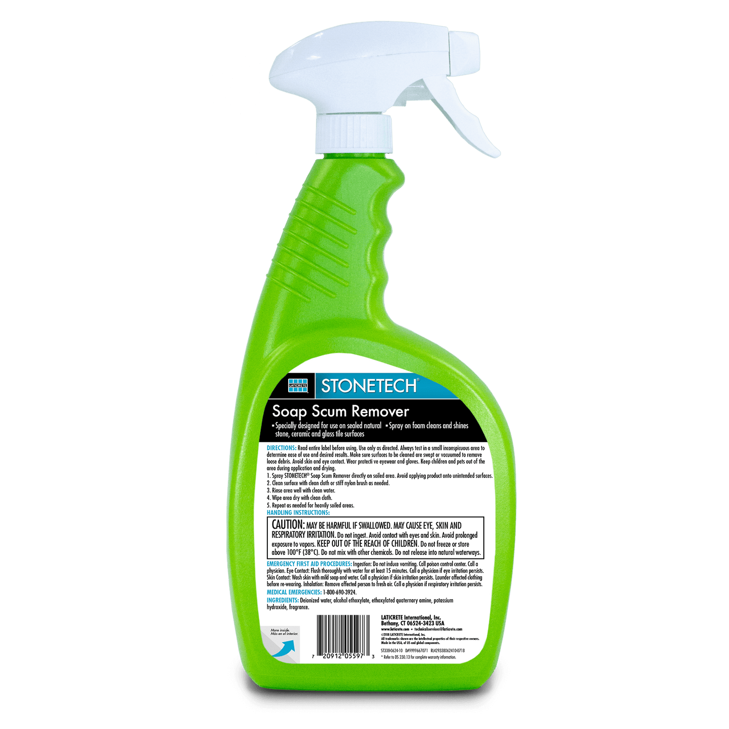 Stonetech Soap Scum Remover Spray (24oz) by Laticrete