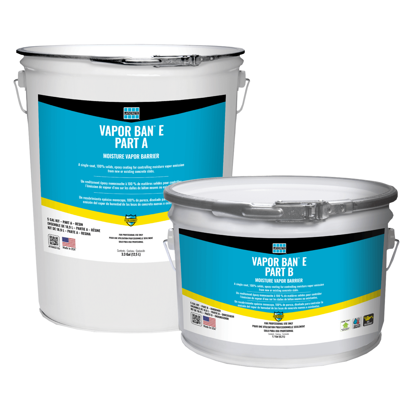 Laticrete - Vapor Ban E - Mini Unit Kit (3Gal) - Moisture Vapor Barrier