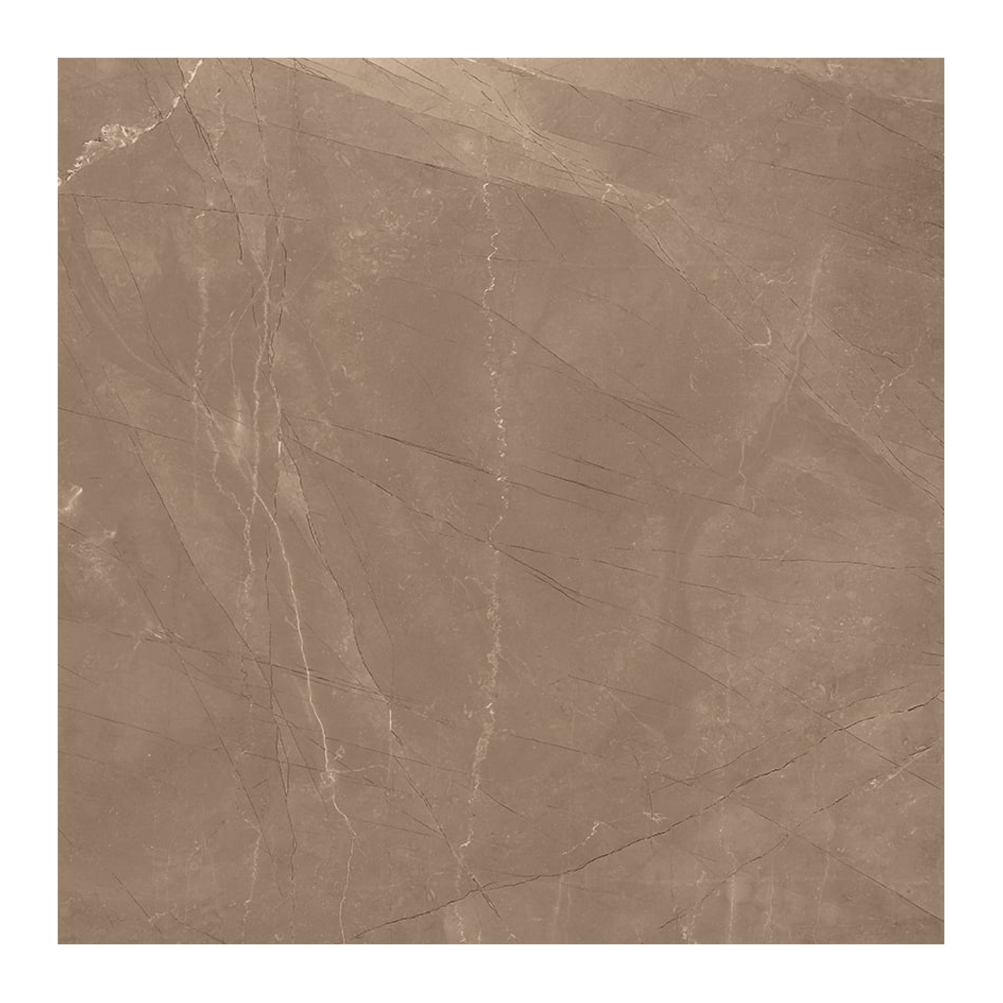 Luxury - 24x24" 8mm Marble-Look Porcelain Tile