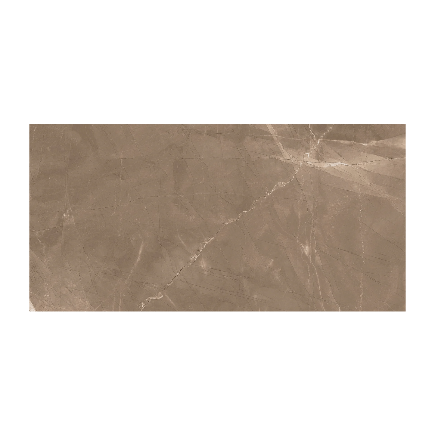 Luxury - 24x48" 8mm Marble-Look Porcelain Tile