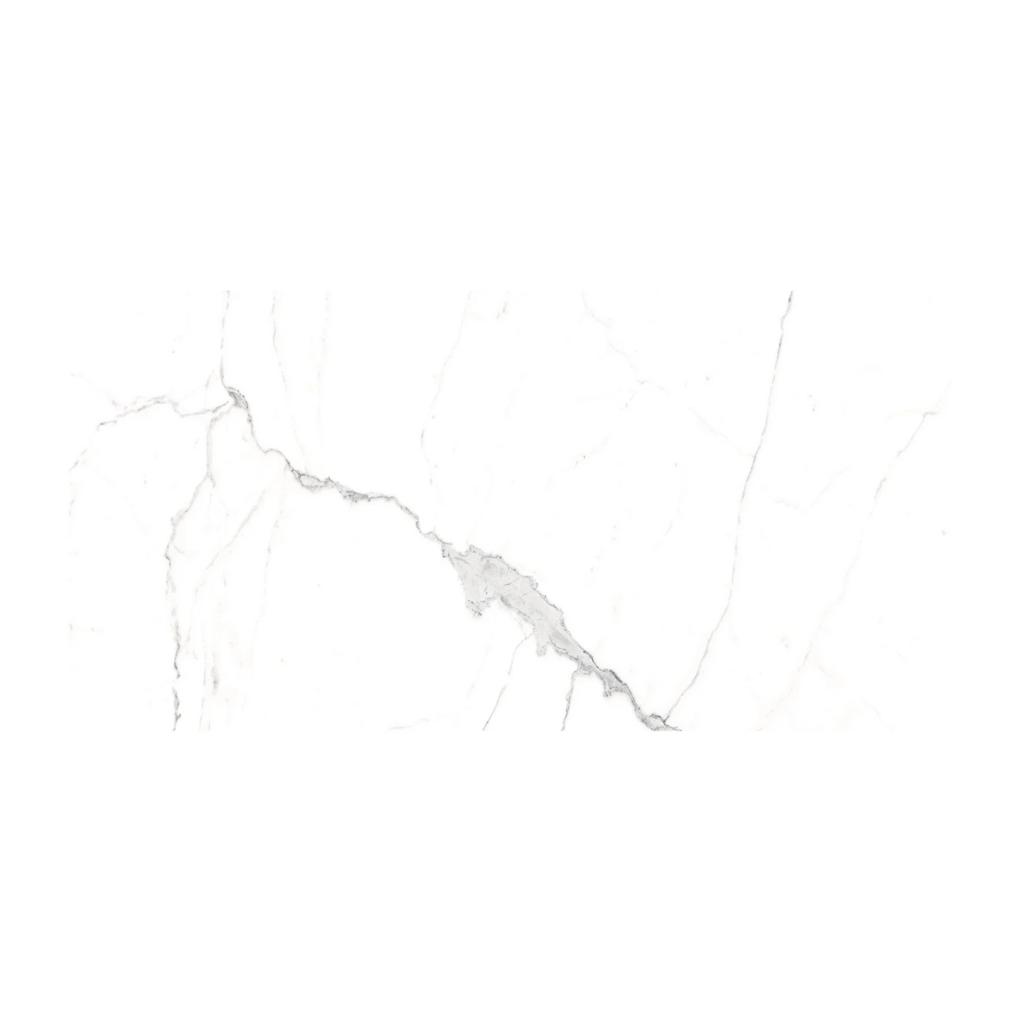Luxury - 24x48" 8mm Marble-Look Porcelain Tile