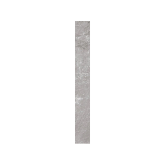 Marbles 3x12" - 8mm Marble-Look Porcelain Bullnose Tile
