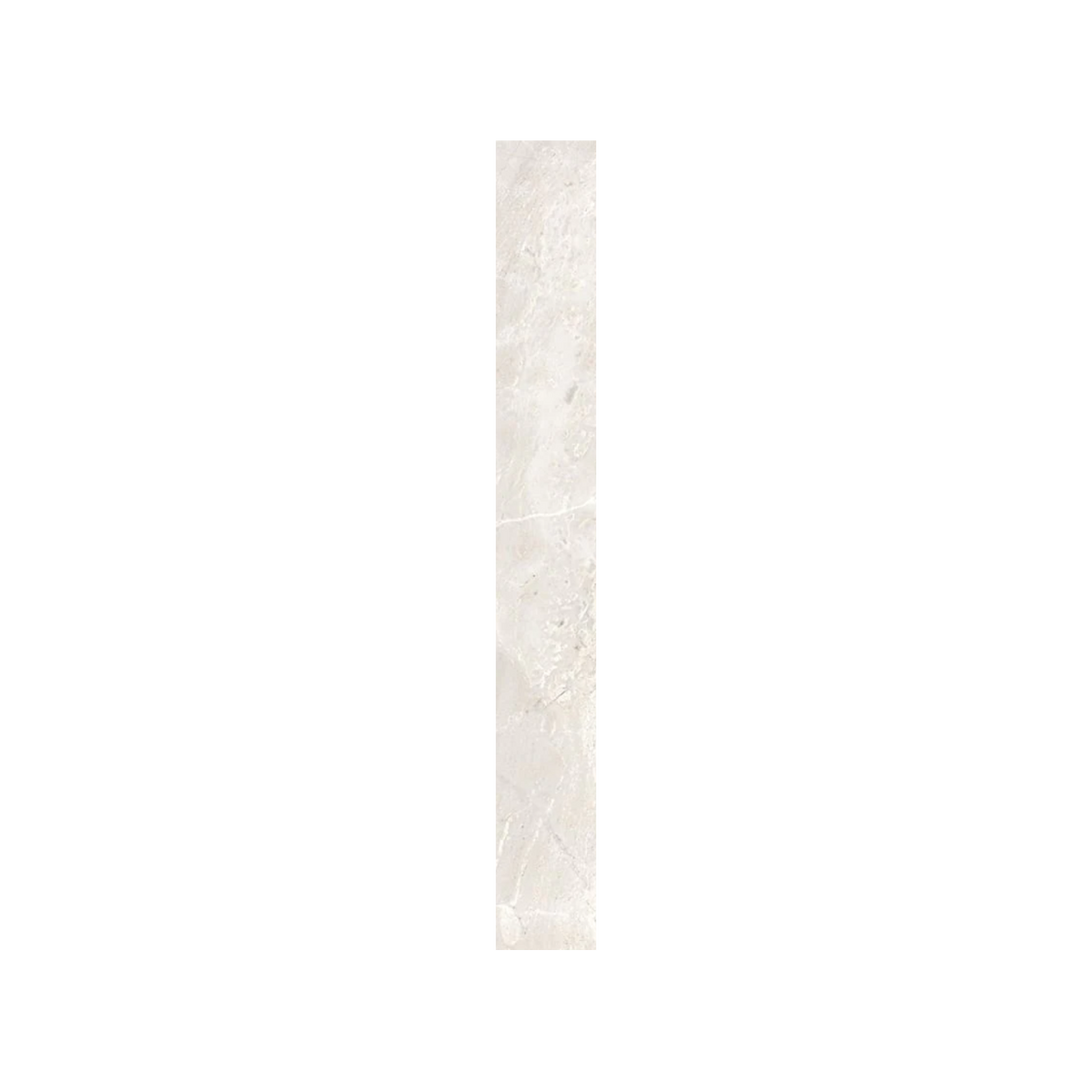 Marbles 3x12" - 8mm Marble-Look Porcelain Bullnose Tile