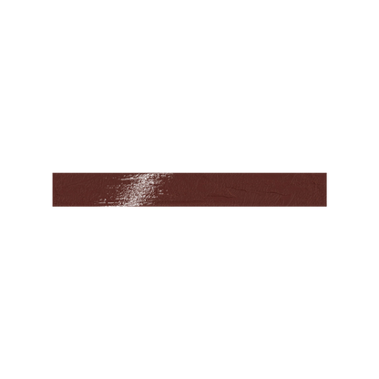 Playful 3x24" - 8mm Glossy Porcelain Wall Tile in Subway Look Style