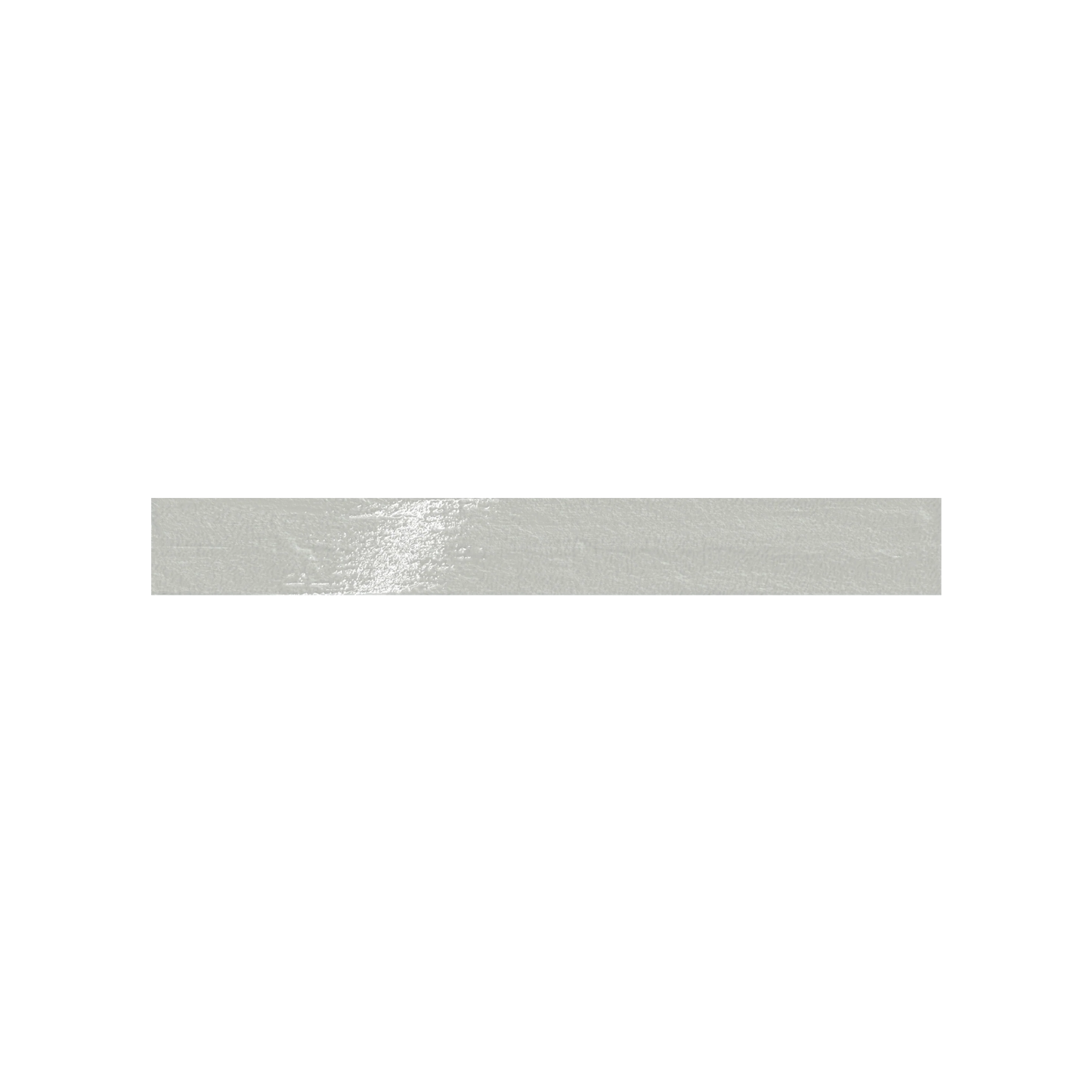 Playful 3x24" - 8mm Glossy Porcelain Wall Tile in Subway Look Style