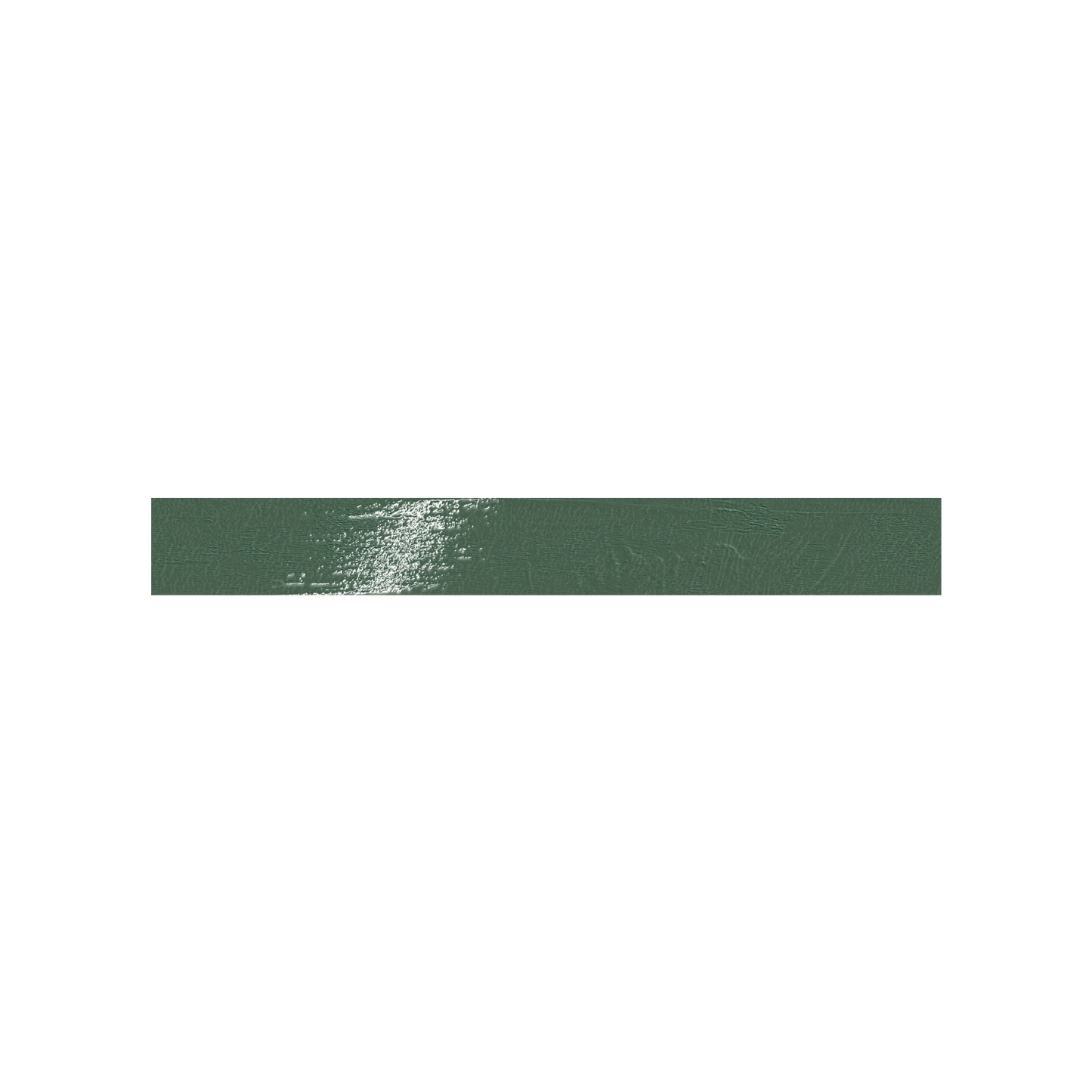 Playful 3x24" - 8mm Glossy Porcelain Wall Tile in Subway Look Style