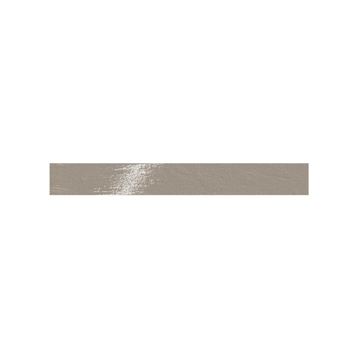Playful 3x24" - 8mm Glossy Porcelain Wall Tile in Subway Look Style