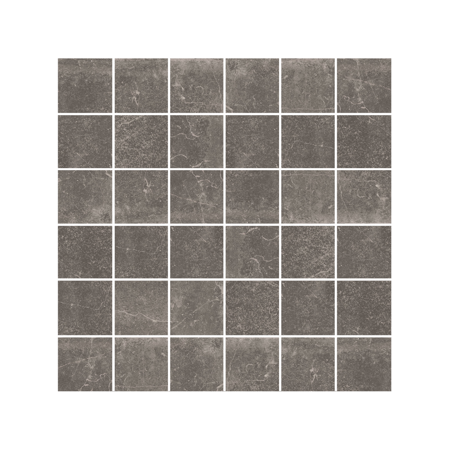 Rustic Stone 12x12" - 8mm Porcelain Mosaic Tile Sheets in Stone Look