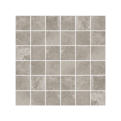 Rustic Stone 12x12" - 8mm Porcelain Mosaic Tile Sheets in Stone Look
