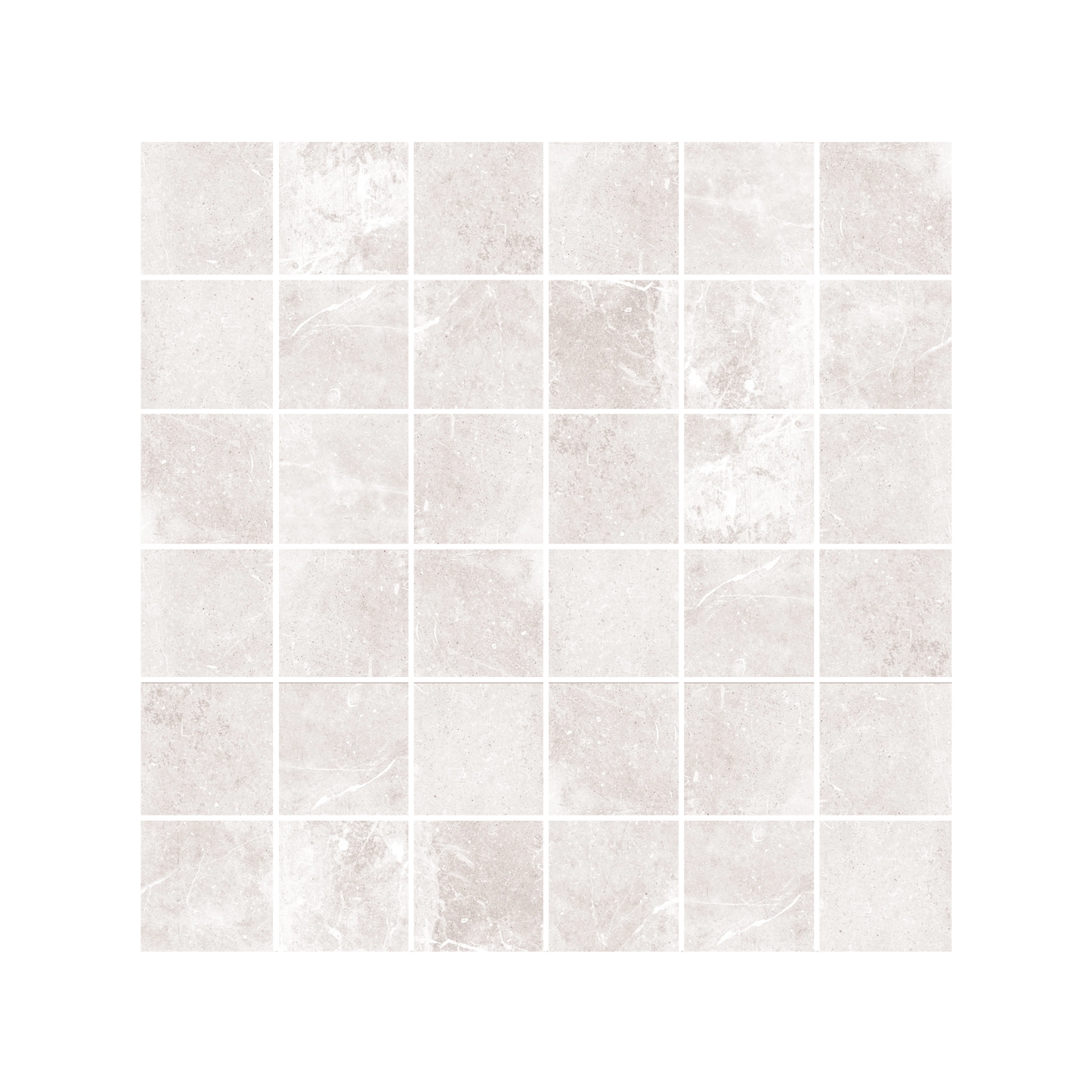 Rustic Stone 12x12" - 8mm Porcelain Mosaic Tile Sheets in Stone Look