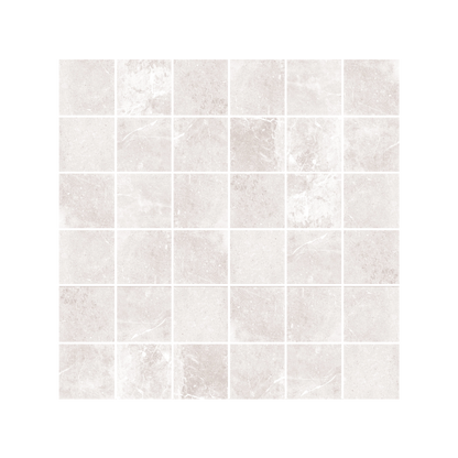 Rustic Stone 12x12" - 8mm Porcelain Mosaic Tile Sheets in Stone Look