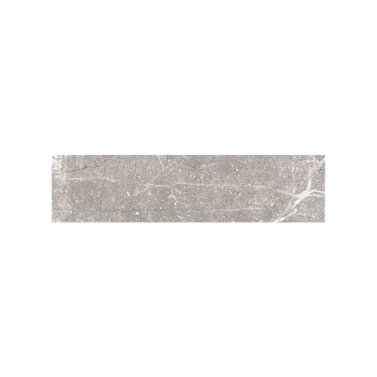 Rustic Stone 3x12" - 8mm Porcelain Bullnose Tile in Stone Look
