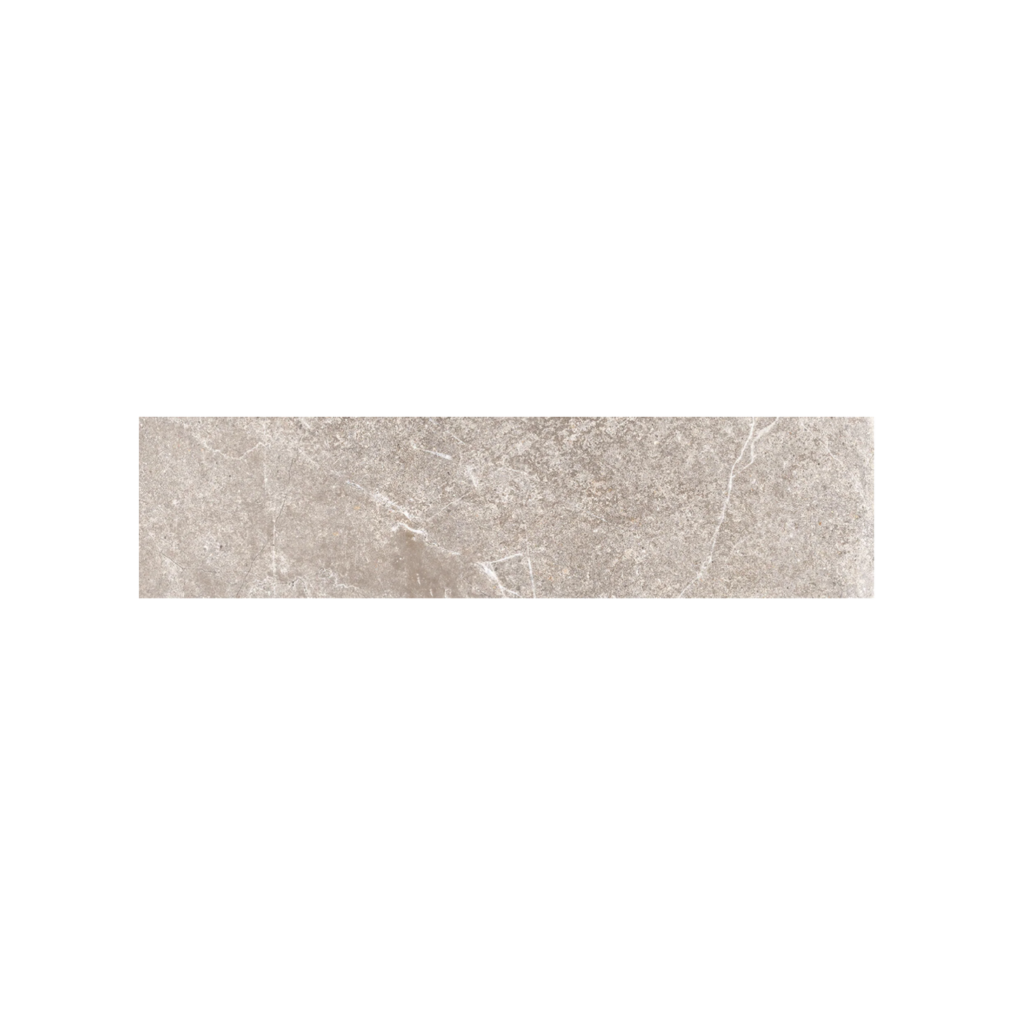 Rustic Stone 3x12" - 8mm Porcelain Bullnose Tile in Stone Look