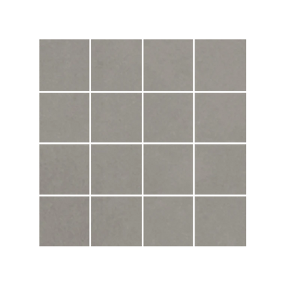 Urban Landscape 12x12" - 8mm Porcelain Mosaic Tile Sheet in Cement Look