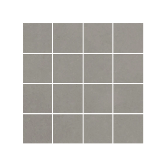 Urban Landscape 12x12" - 8mm Porcelain Mosaic Tile Sheet in Cement Look