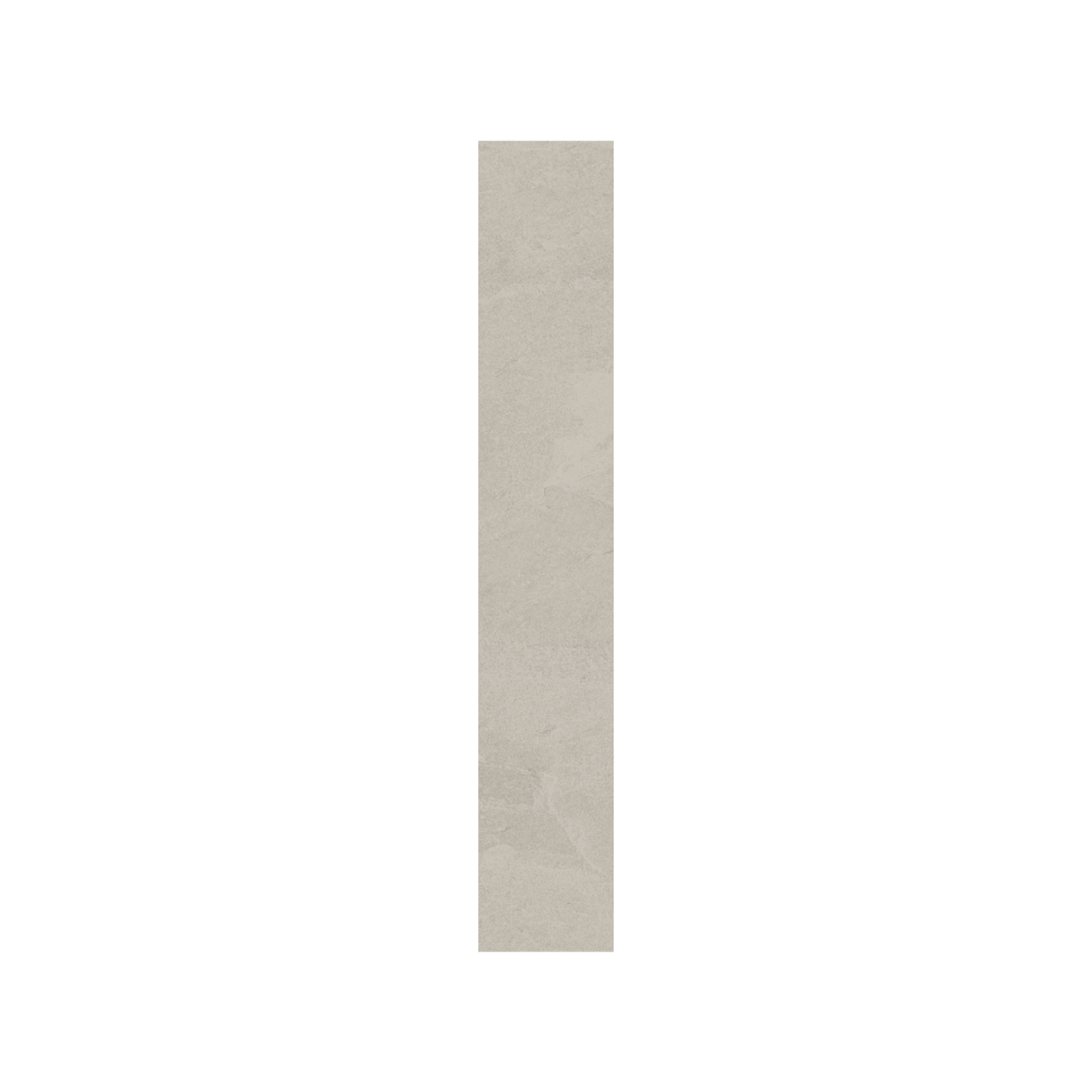 Net-Zero 3"x24" - 8mm Matte Porcelain Bullnose Tile