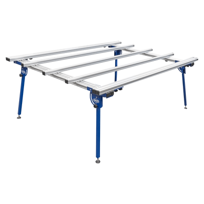 QEP - GPTP Folding Work Table (6'x5') - Expands to 6'x12' for Large Tile