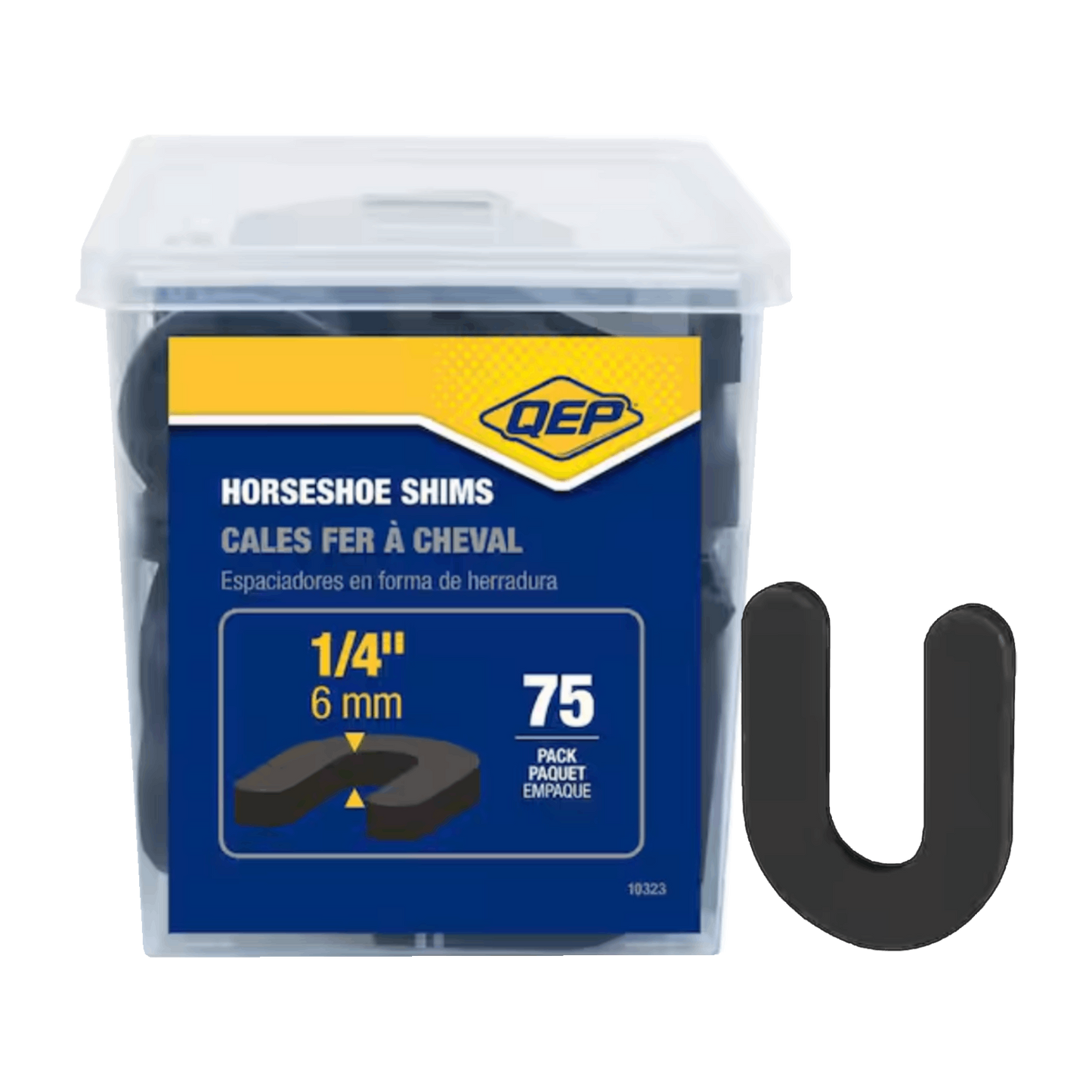 QEP - Horseshoe Shims - 4 Size Options of Tile Shims