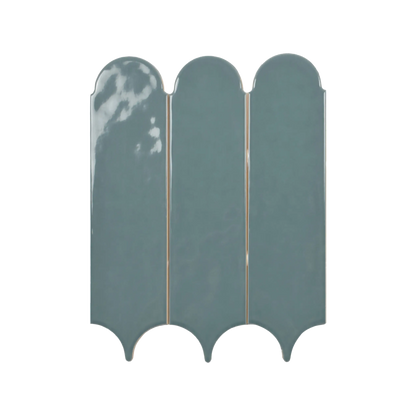 Feathers 3x12" - 7.3mm Glossy & Matte Ceramic Wall Tiles