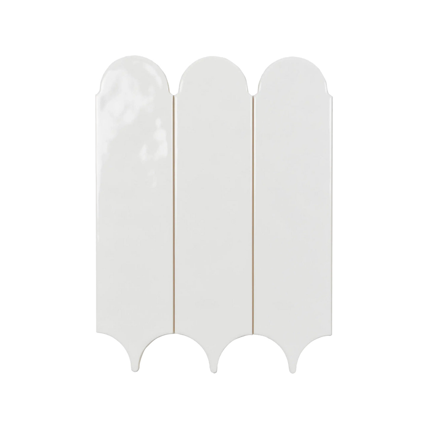 Feathers 3x12" - 7.3mm Glossy & Matte Ceramic Wall Tiles