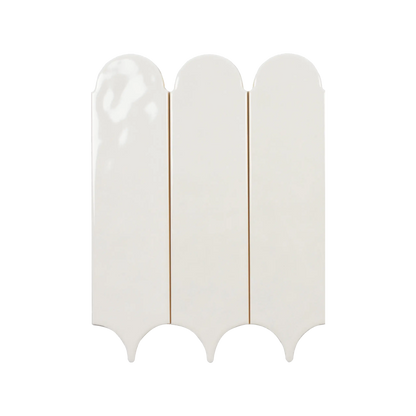 Feathers 3x12" - 7.3mm Glossy & Matte Ceramic Wall Tiles