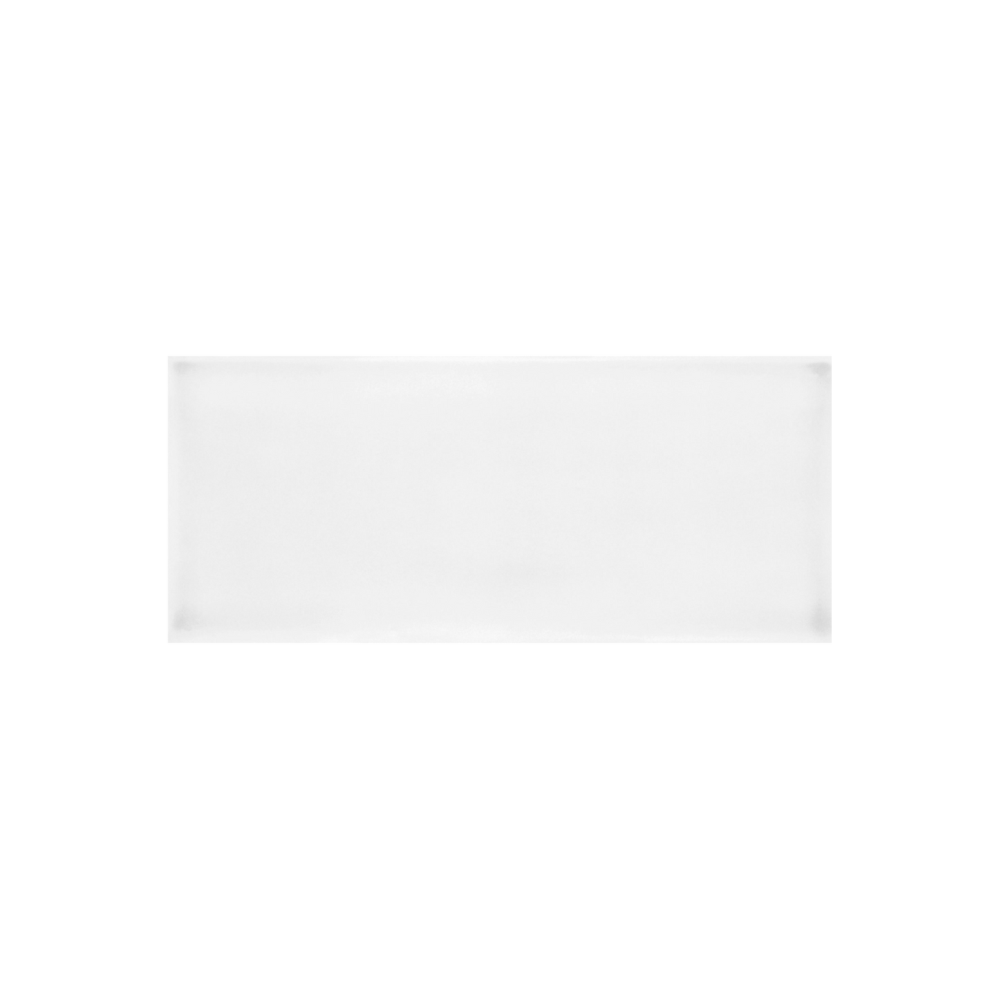 Joy 4x10" - 7.3mm Glossy Ceramic Wall Tile in Subway Style