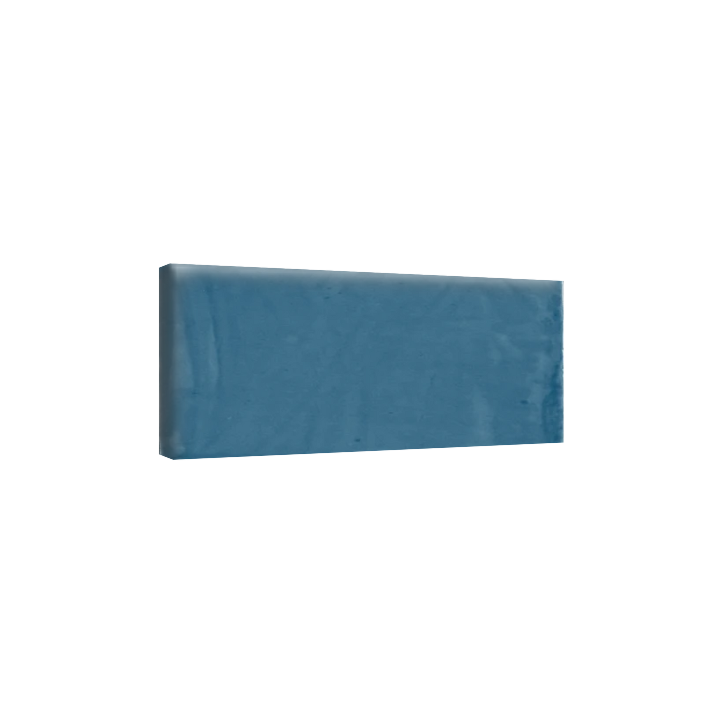 St.Tropez 2.5x5" - 8.5mm Glossy Ceramic Bullnose Tile