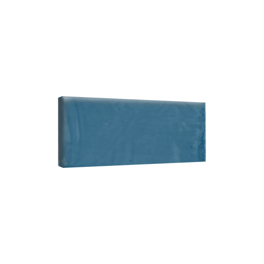 St.Tropez 2.5x5" - 8.5mm Glossy Ceramic Bullnose Tile