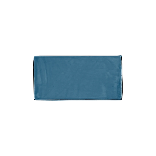 St.Tropez 2.5x5" - 8.5mm Glossy Ceramic Wall Tile in Subway Style