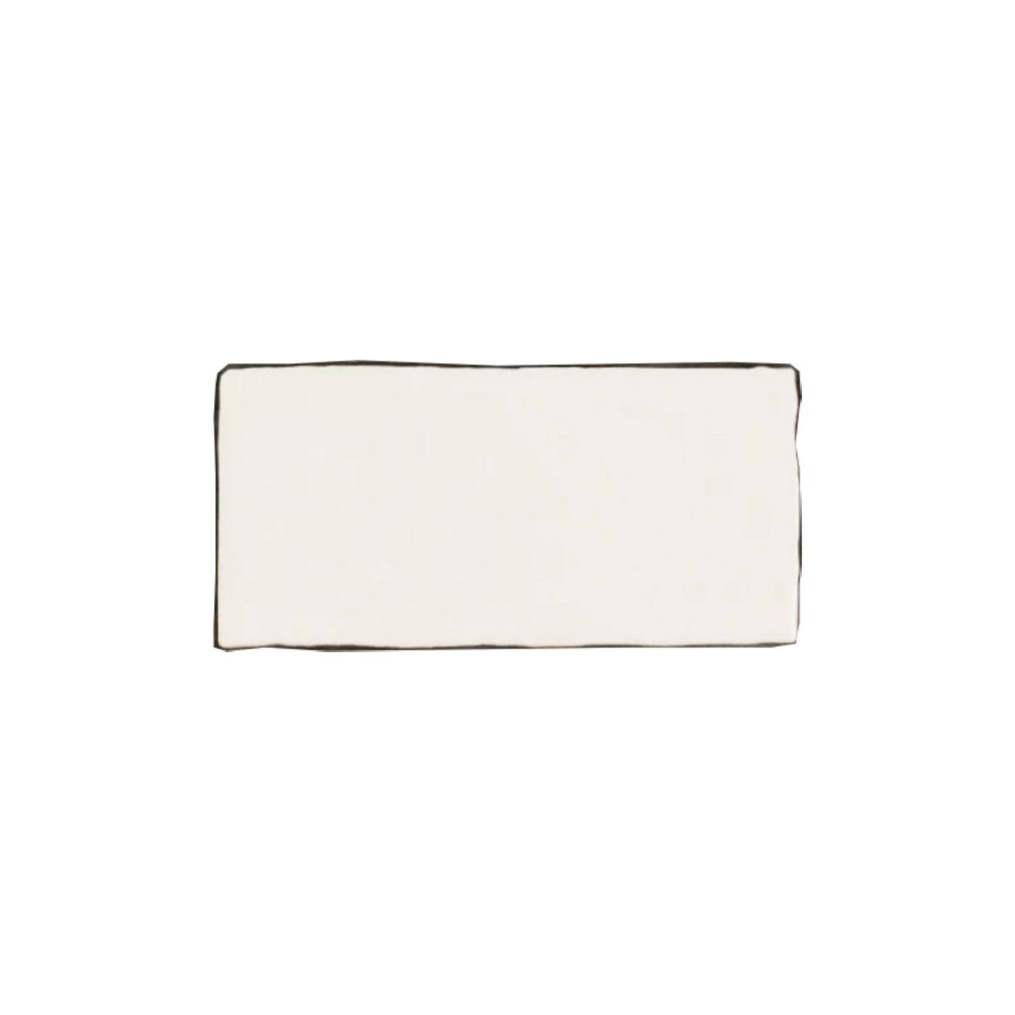 St.Tropez 2.5x5" - 8.5mm Glossy Ceramic Wall Tile in Subway Style