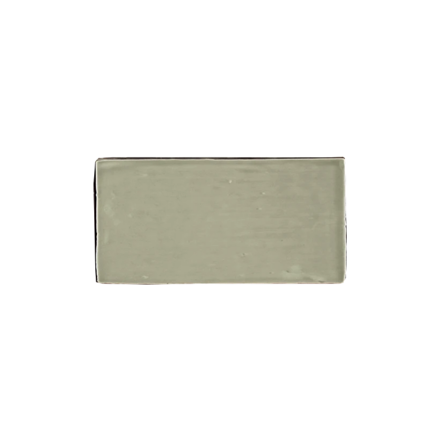 St.Tropez 2.5x5" - 8.5mm Glossy Ceramic Wall Tile in Subway Style