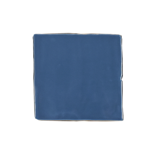 St.Tropez 5x5" - 8.5mm Glossy Ceramic Wall Tile in Subway Style