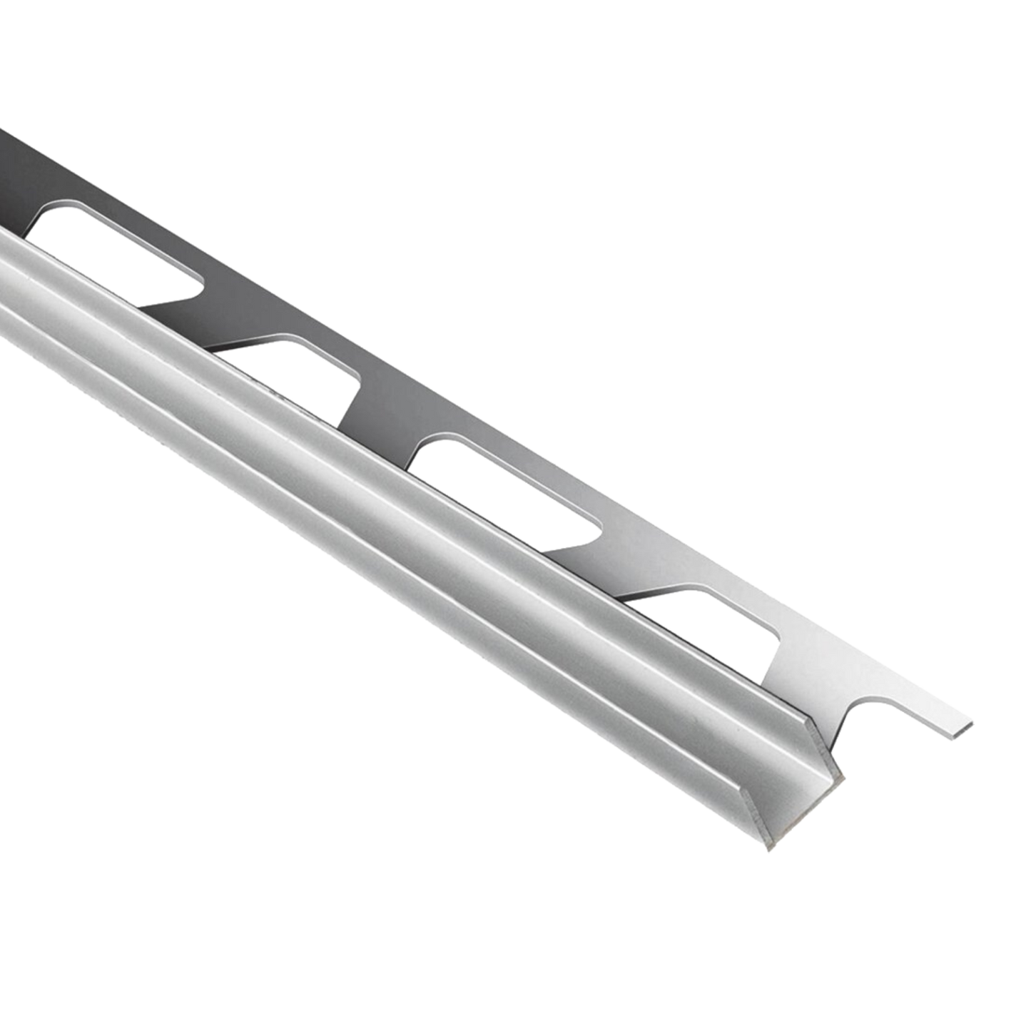 Schluter DECO-SG Decorative Trim Profile w/ Glass Support Channels