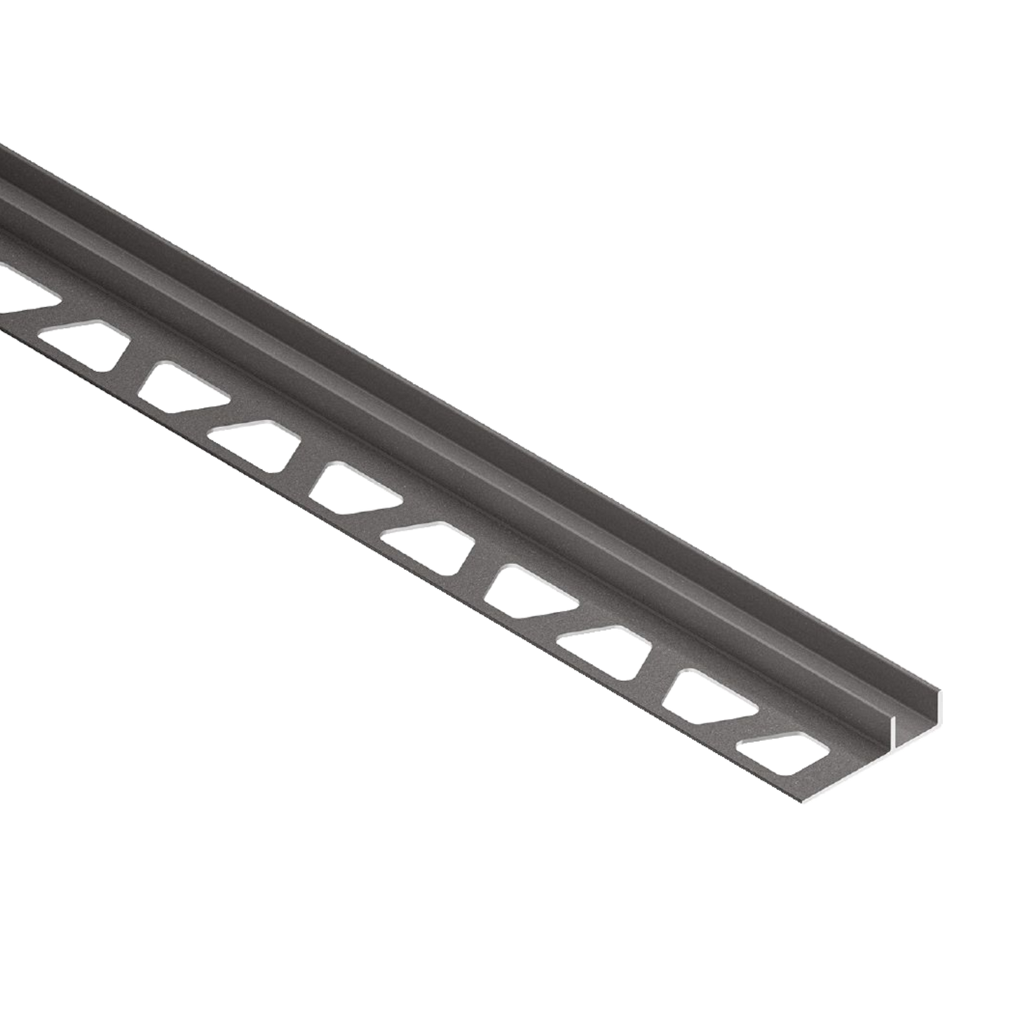 Schluter DECO-SG Decorative Trim Profile w/ Glass Support Channels