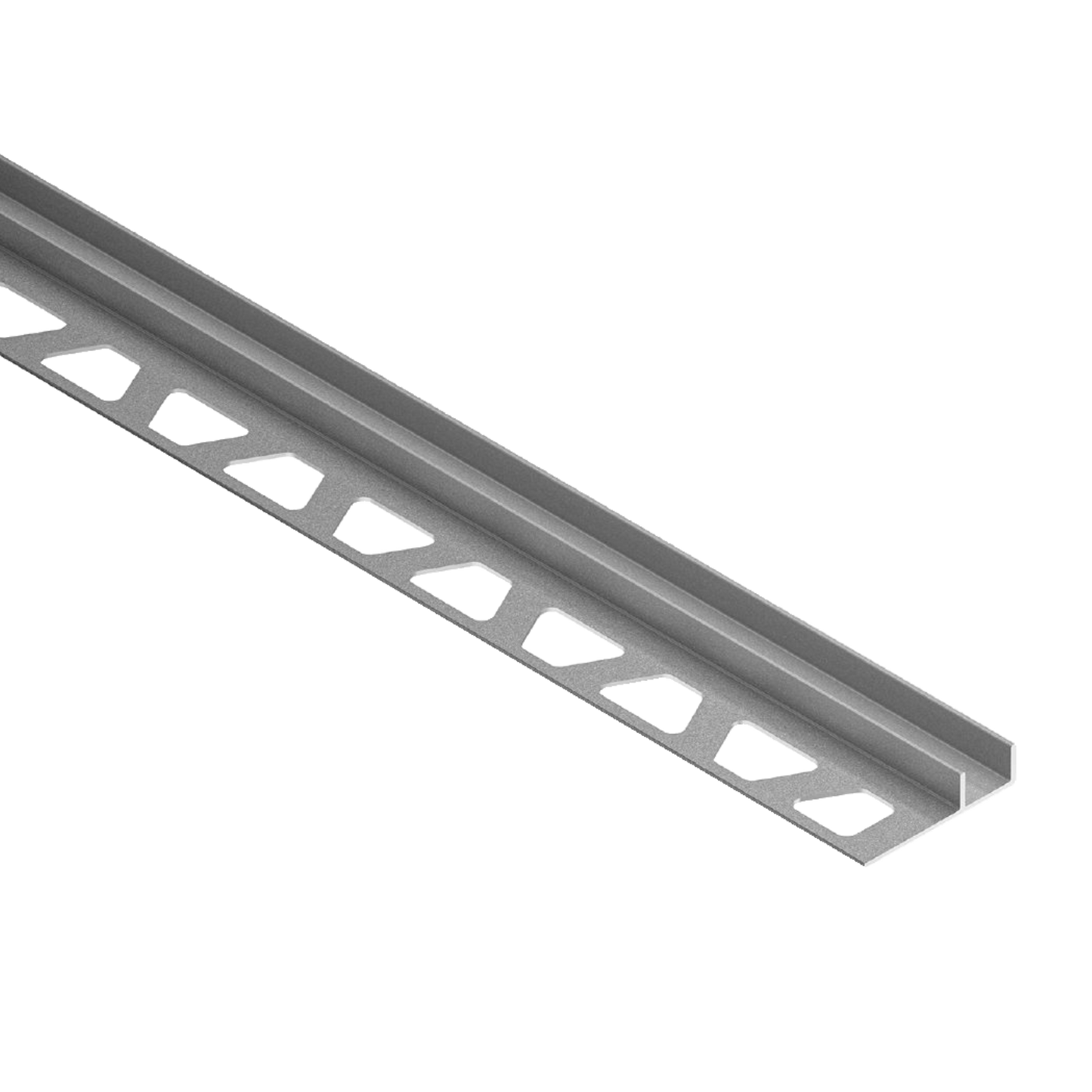 Schluter DECO-SG Decorative Trim Profile w/ Glass Support Channels