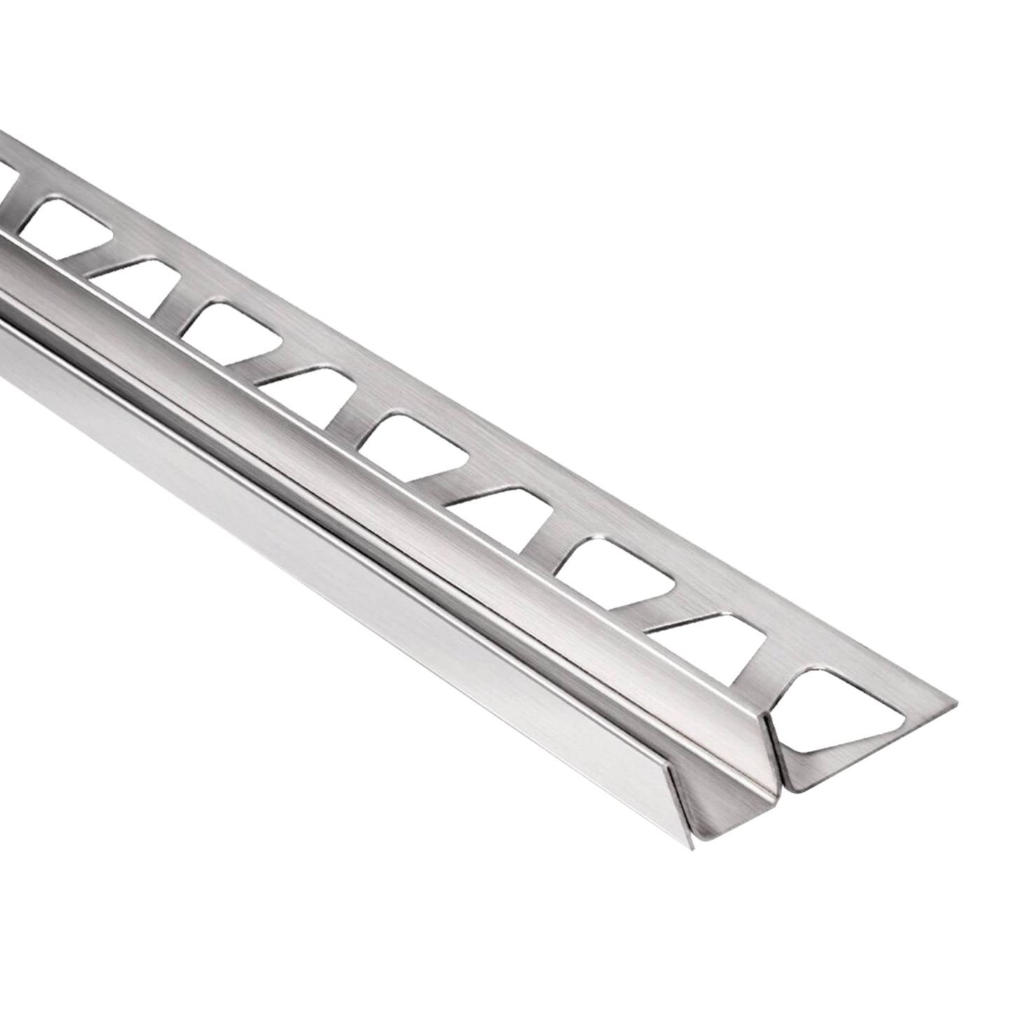 Schluter DECO-SG Decorative Trim Profile w/ Glass Support Channels