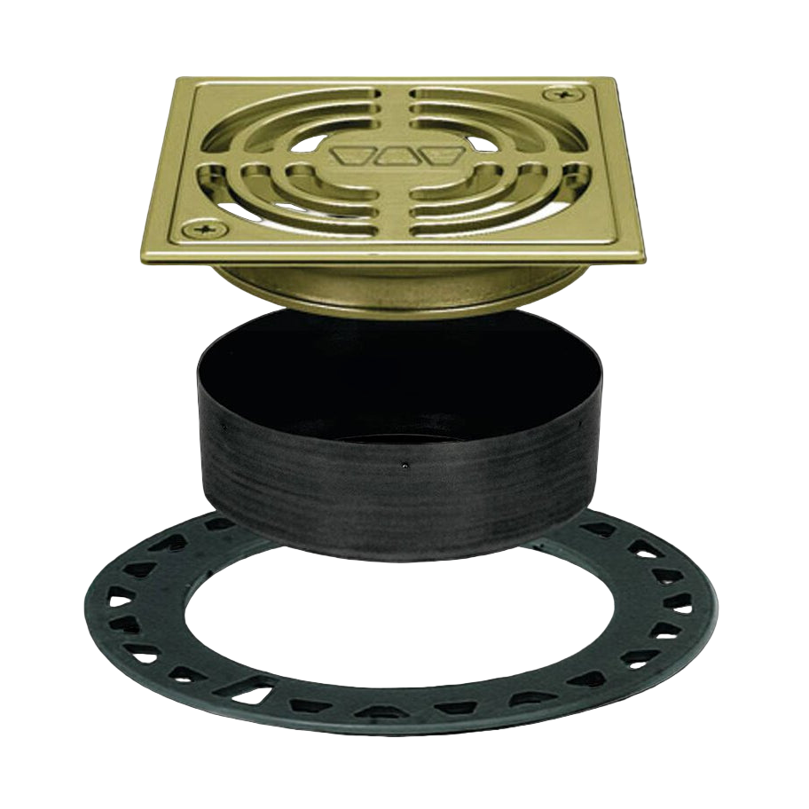 Schluter KERDI-DRAIN Point Drain w/ Integrated Bonding Flange